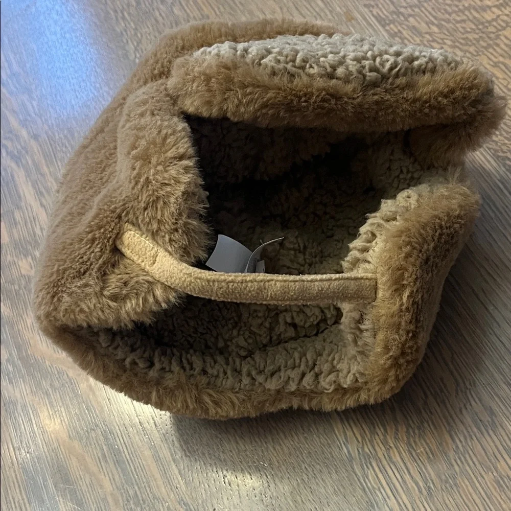 Target Fuzzy Brown Kids Hat